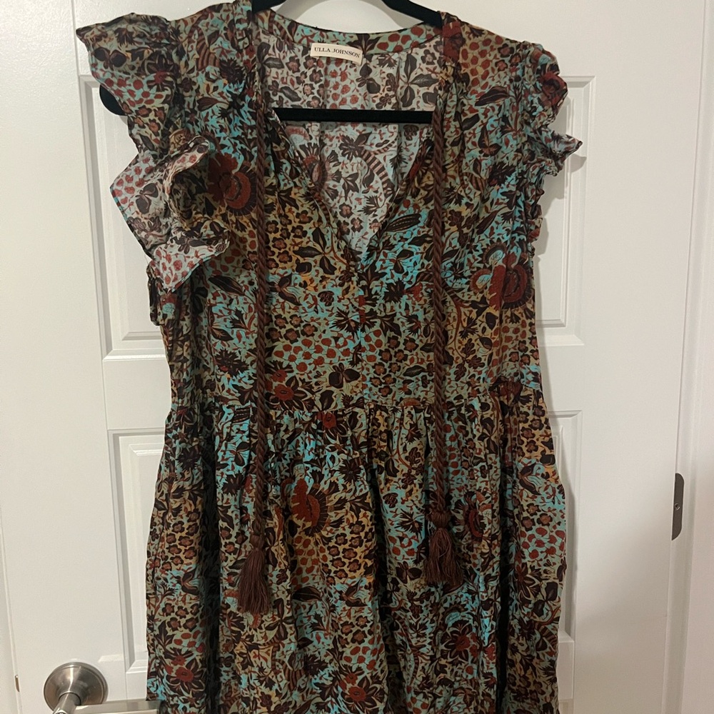 Ulla Johnson Floral Tunic Cover Up